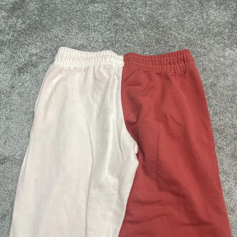 Disney Winnie The Pooh Sleepwear Pajama Pants Jogger Womens Medium Orange White - Picture 11 of 14
